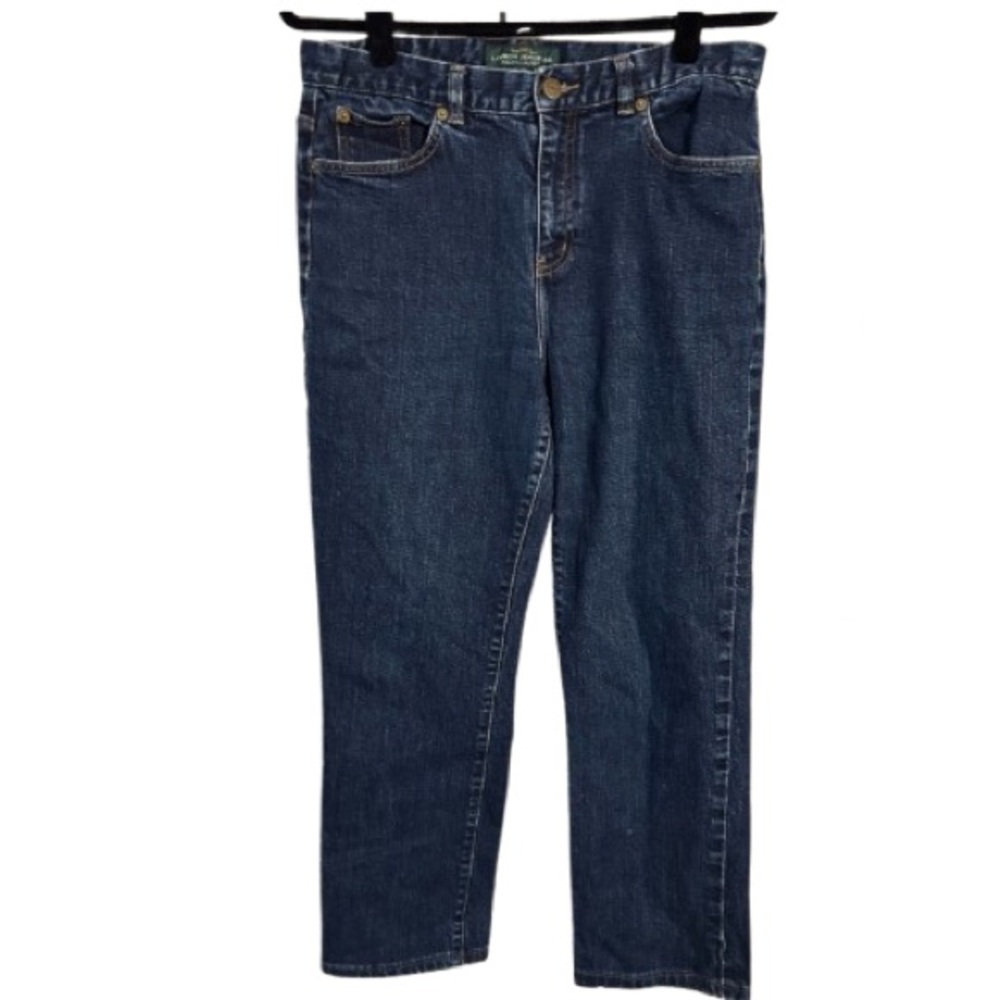 RALPH LAUREN JEANS SIZE 10 MEDIUM BLUE L DENIM